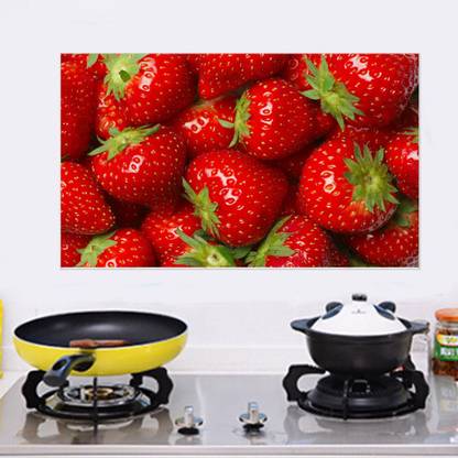 Total Home Medium Fruits Strawberry S Wallpaper Kitchen Wall Decor Sticker Waterproof Anti Oil Stain Tile Decal In India - Kitchen Wall Stickers Flipkart Total Home Medium Fruits Strawberry S Wallpaper Kitchen Wall Decor Sticker Waterproof Anti Oil Stain Tile Decal In India - Kitchen Wall Stickers Flipkart