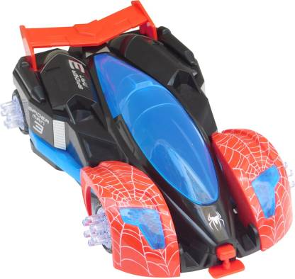 Spiderman 3 deformable B/O Omni-directional car with 3D Light & Music for  kids. - 3 deformable B/O Omni-directional car with 3D Light & Music for  kids. . Buy Suider man 3 toys