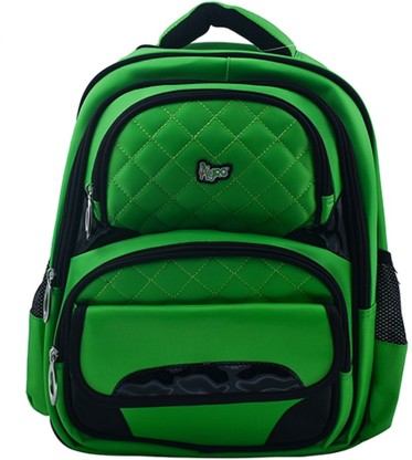 green school bag