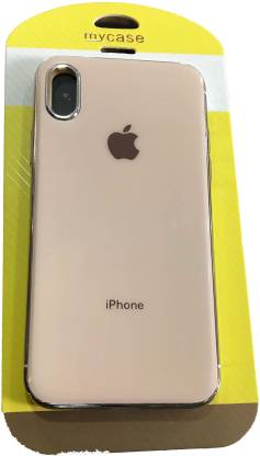 My Case Back Cover For Apple Iphone X Rose Gold My Case Flipkart Com