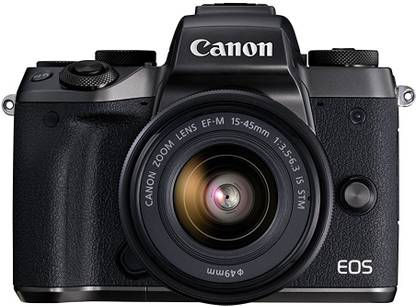 canon m5 mirrorless camera ef m15 45 is