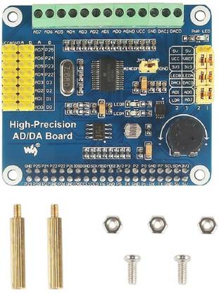 Rees52 Rs1001 Raspberry Pi High Precision Ad Da Expansion Board Micro Controller Board Electronic Hobby Kit Price In India Buy Rees52 Rs1001 Raspberry Pi High Precision Ad Da Expansion Board Micro Controller Board