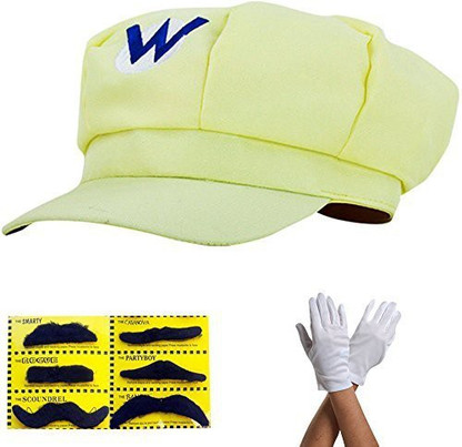 Super Mario Wario Hat - Costume 