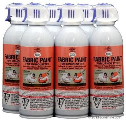 Simply Spray Upholstery Fabric Spray Paint 8 Oz Can 6 Pack Coral Peach Upholstery Fabric Spray Paint 8 Oz Can 6 Pack Coral Peach Shop For Simply Spray Products In India Flipkart Com