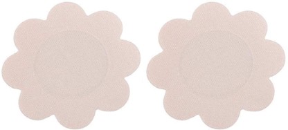 2XK-NOV 104/208pcs Nipple Covers for Men Breast Pasty Comfortable Disposable TPU Round Sticker Self-Adhesive Petal Bra Pad 3cm 