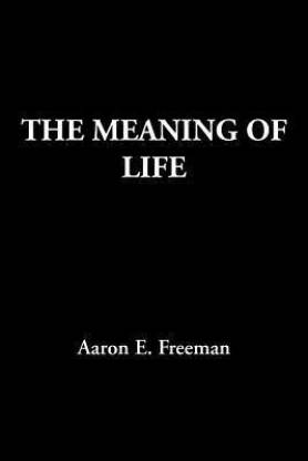 The Meaning Of Life Buy The Meaning Of Life By Freeman Aaron E At Low Price In India Flipkart Com