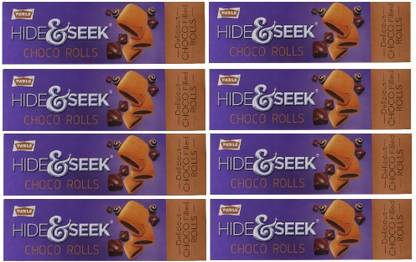 Parle Hide Seek Choco Rolls Pack Of 8 Chocolate Price In India Buy Parle Hide Seek Choco Rolls Pack Of 8 Chocolate Online At Flipkart Com