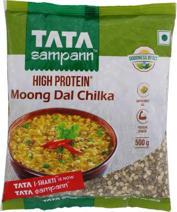 Tata Sampann Unpolished Green Moong Dal (Split)