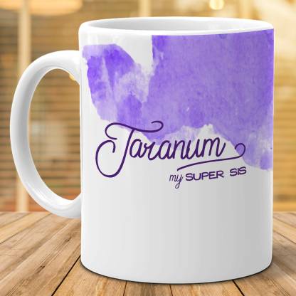HOT MUGGS "Taranum" - My Super Sis Ceramic Coffee Mug