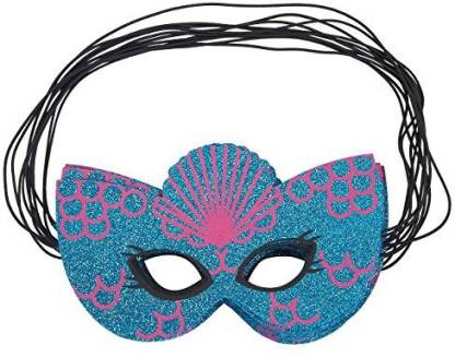 mardi gras mask with glasses