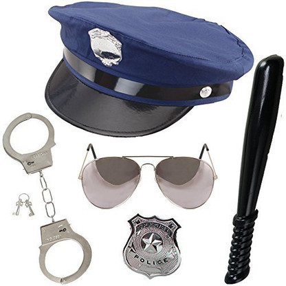Bristol Novelty Nypd Us Police 5 Piece 