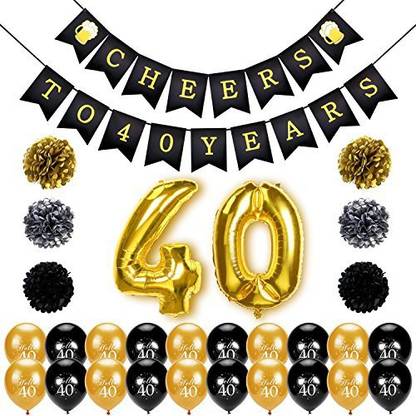 Colors For 40th Birthday Party