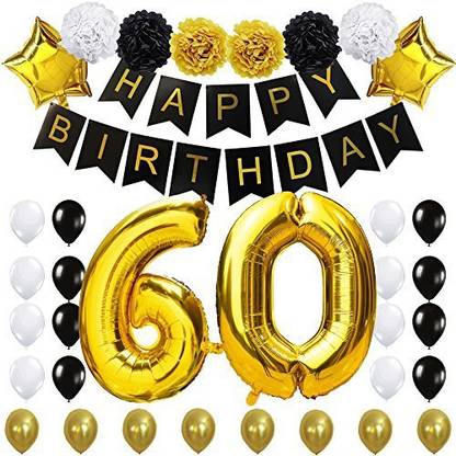 Classy 60th Birthday Party Decorations