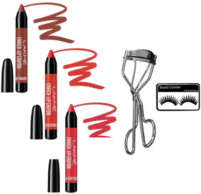 lakme lip crayon set