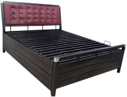 Stylish Metal King Hydraulic Bed – Royal interiors