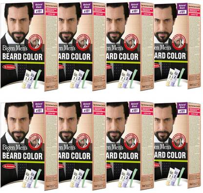 Bigen Men's Beard Colour ( 20g + 20g Each ) | Combo Pack / Set Of 8 Ammonia Free Beard Hair Color , B101 - Natural Black - Price in India, Buy Bigen Men's Beard Colour ( 20g + 20g Each ) | Combo Pack / Set Of 8 Ammonia Free Beard Hair Color , B101 - Natural Black - Price in India, Buy