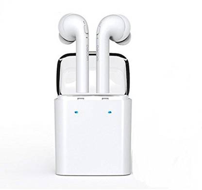 ibs wireless airpods stealth mini twin portable bluetooth headset with active noise cancellation technology and charging box compatible with xiaomi