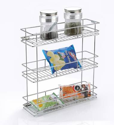 Keepwell Pull Out Drawers 3 Shelf Kitchen Rack Modular Kitchen Drawer Multipurpose Utensils