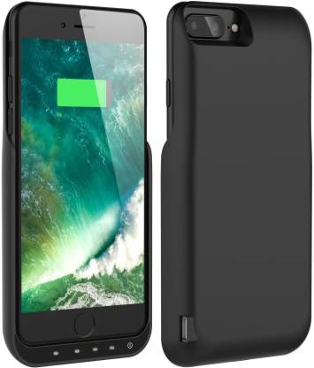 ROQ Back Cover for 7000mAh Power Bank Case for Apple iPhone 7 , 8 (Black)