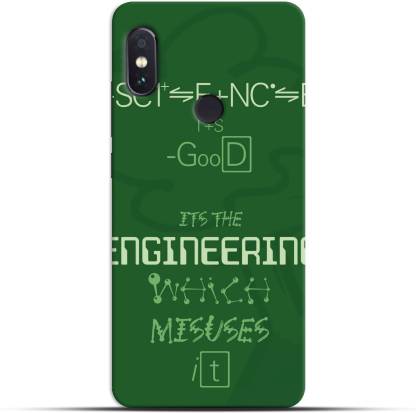 Saavre Back Cover for Engineering for REDMI NOTE 5 PRO