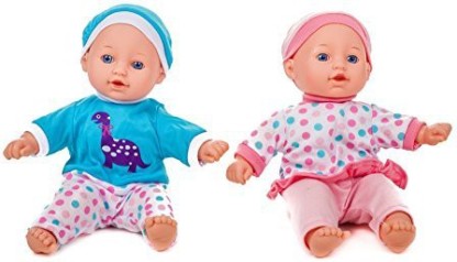 Chad Valley Babies to Love Talking Twin Dolls For Even More Interactive Fun NEW 