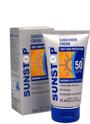 Sunstop Spf 50 Sunscreen Cream Spf 50 Pa Price In India Buy Sunstop Spf 50 Sunscreen Cream Spf 50 Pa Online In India Reviews Ratings Features Flipkart Com