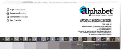 Alphabet Alptch 278a C126 C326 C128 C328 C728 C928 Black Ink Toner Alphabet Flipkart Com
