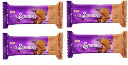 Parle Hide And Seek Choco Rolls Pack Of 4 Cream Filled Price In India Buy Parle Hide And Seek Choco Rolls Pack Of 4 Cream Filled Online At Flipkart Com
