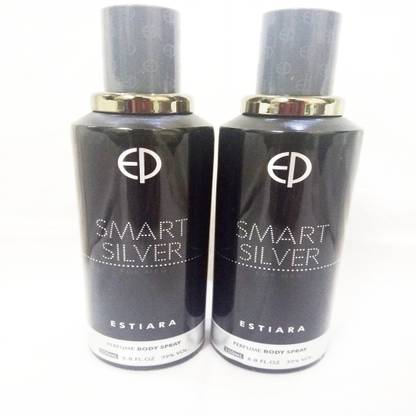 Estiara Smart Silver Perfume Body Spray For Men Price In India Buy Estiara Smart Silver Perfume Body Spray For Men Online In India Reviews Ratings Flipkart Com
