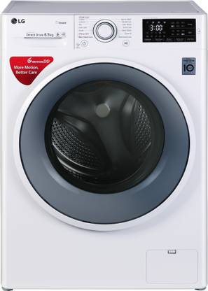 Best Washing Machine with 6.5 Kg Capacity in India LG 6.5 kg Inverter Fully Automatic Front Load with In-built Heater White