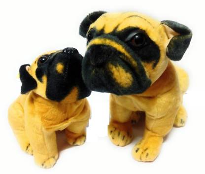 DINAARKAN SOFT TOY COMBO OF BIG PUG DOG 26 cm & SMALL PUG DOG 20 cm - 26 cm - SOFT TOY COMBO OF BIG PUG DOG 26 cm & SMALL PUG DINAARKAN SOFT TOY COMBO OF BIG PUG DOG 26 cm & SMALL PUG DOG 20 cm - 26 cm - SOFT TOY COMBO OF BIG PUG DOG 26 cm & SMALL PUG