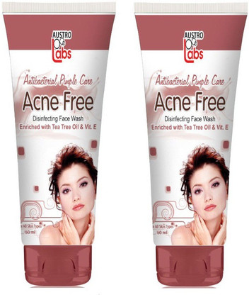 austro acne free face wash