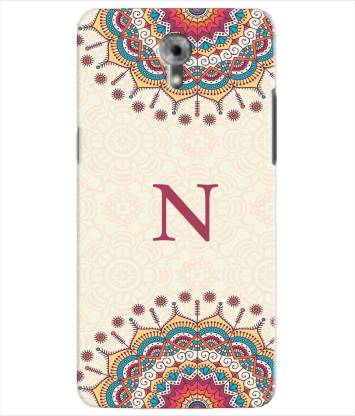 ETECHNIC Back Cover for Coolpad Mega 4A - Alphabet N