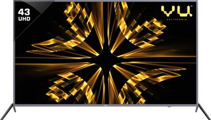 Vu Iconium 109 Cm 43 Inch Ultra Hd 4k Led Smart Tv Online At Best Prices In India