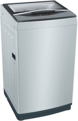 Best washing machine with 6.5 kg capacity Bosch 6.5 kg Fully Automatic Top Load Grey