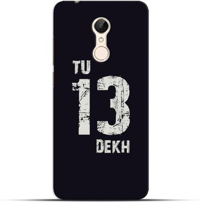 Saavre Back Cover For Tu Tera Dekh Tu 13 Dekh Black For Redmi 5 Saavre Flipkart Com