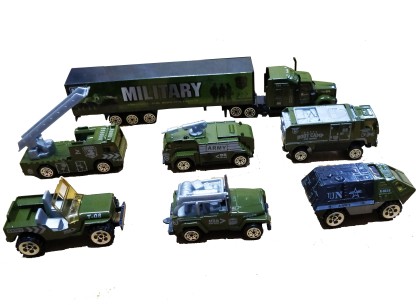 Military Truck Set Mini Pocket Size Models Play Vehicles For Kids 3 Age 