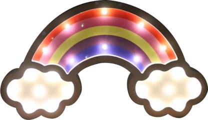 Ez Life Nursery Decor Light Wall Hanging Decoration Baby Room Wall Decor Decorative Item For Kids Rainbow Price In India Buy Ez Life Nursery Decor Light Wall Hanging