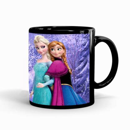MUGKIN BLACK Cartoon Themed Frozen Elsa F21 Disney Frozen Official Cartoon  Movie Printed Ceramic Coffee Mug Price in India - Buy MUGKIN BLACK Cartoon  Themed Frozen Elsa F21 Disney Frozen Official Cartoon