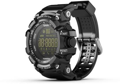 TejuEcom MO-SW-BK Notifier Fitness Smartwatch
