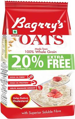 Bagrry S White Oats 1kg With Free White Oats 200g Price In India Buy Bagrry S White Oats 1kg With Free White Oats 200g Online At Flipkart Com It's perfect way to start your day with a patanjali oats is the perfect way to start your day with a healthy breakfast. bagrry s white oats 1kg with free white oats 200g