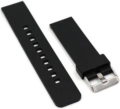 invella Fossill Q Black 22mm Smart Watch Strap Price in India - Buy invella  Fossill Q Black 22mm Smart Watch Strap online at 