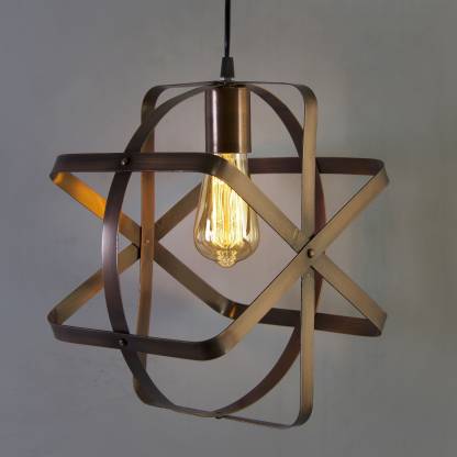 Homesake Industrial Globe Pendant Light, Vintage Copper Light Fixtures