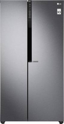 LG 679 L Frost Free Side by Side Refrigerator  with With Multi Air Flow