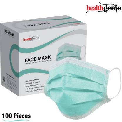 Healthgenie Disposable Elastic 3-Ply Face Mask Anti-pollution Mask