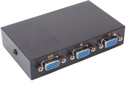PAC 2 port vga switch 2 cpu connect to 