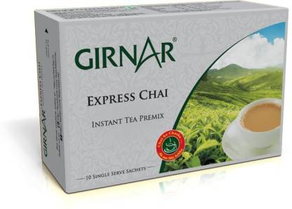 Girnar Tea Express Chai Unflavoured Instant Tea Box