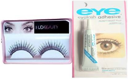 Huda Beauty False Eyelash With Eyelash Glue Price In India Buy Huda Beauty False Eyelash With Eyelash Glue Online At Flipkart Com