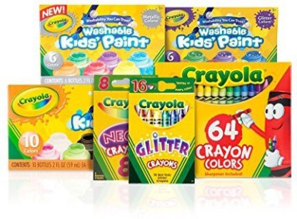 Crayola Bulk Paint Brushes Brush Set Great for Kids 36ct Classpack 