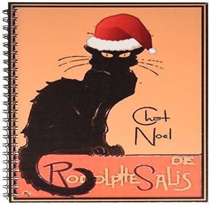 3drose Db 1 Le Chat Noel Advertising Art Nouveau Black Cat Cat Cats Chat Noir Le Chat Drawing Book 8 By 8 Inch Db 1 Le Chat Noel Advertising Art Nouveau Black Cat
